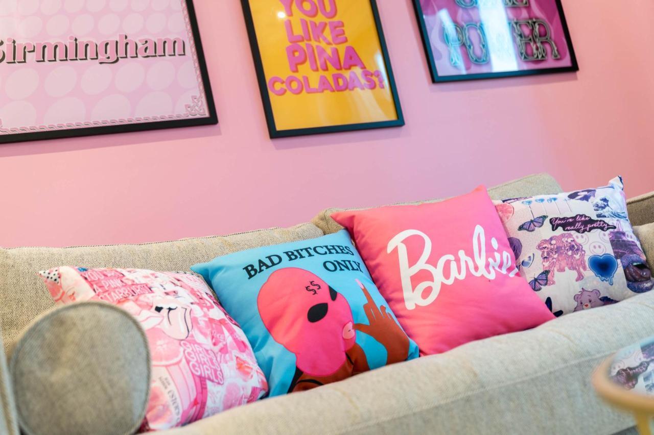 Maevela Apartments ☆ Pink Luxury Apartment With Balcony - Birmingham City Centre - 5 Min Walk From Bullring, Cube, Mailbox, New Street Station - Free Netflix & Wifi Екстер'єр фото